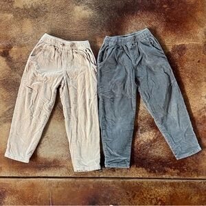 Zara Kids Sweatpants - Beige and Gray